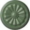 Ekena Millwork Olivia Ceiling Medallion (Fits Canopies up to 2 1/8"), 7 7/8"OD x 1 1/8"P, Athenian Green CM07OLAGF - alternate 1